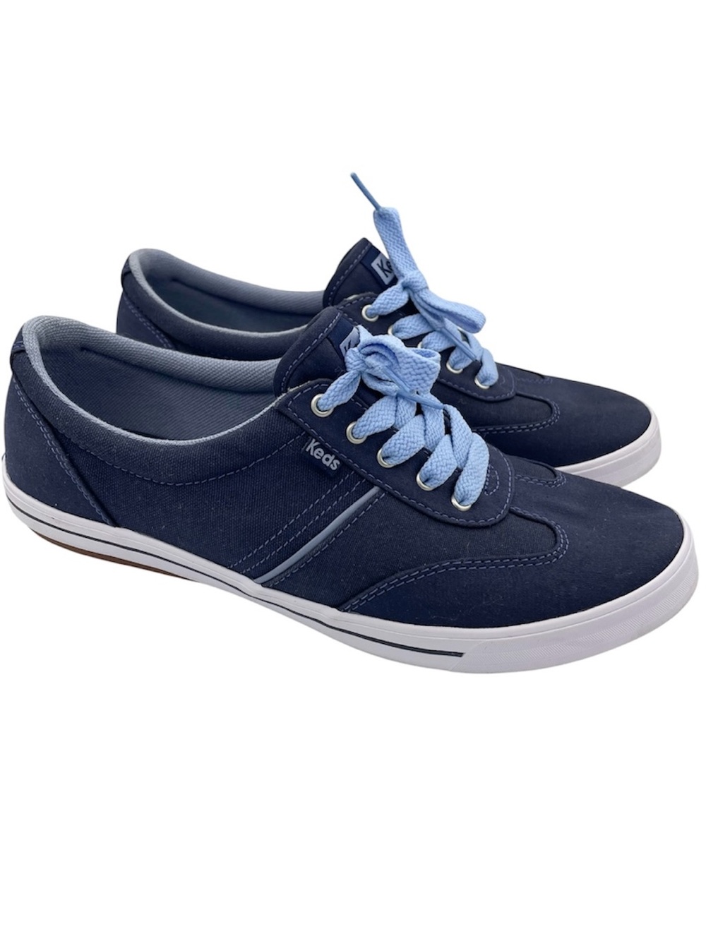 Keds Courty Core blue walking canvas sneakers women’s Size 8.5